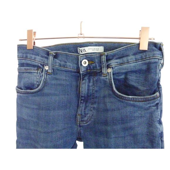 Zara Skinny Jeans Blue Size 30 - Picture 2 of 5